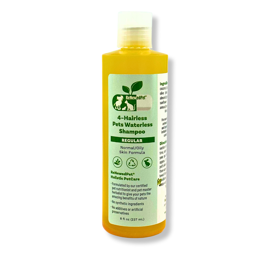 4-HAIRLESS PETS REGULAR WATERLESS SHAMPOO from ReNewedPet