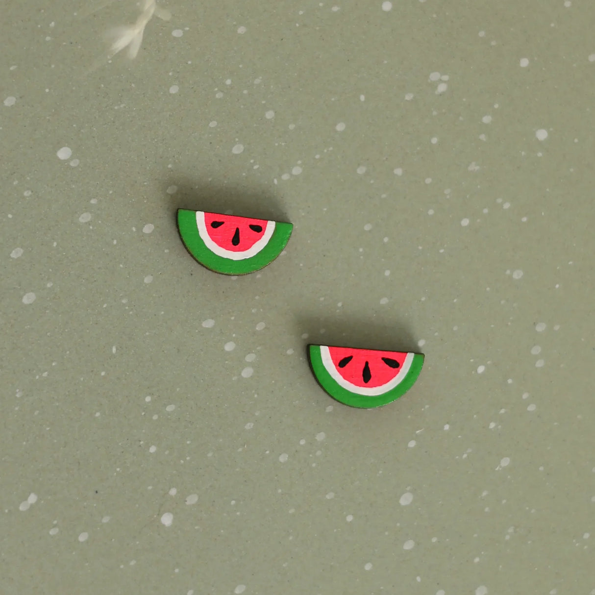 Watermelon Studs from LE CHIC MIAMI