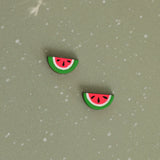 Watermelon Studs from LE CHIC MIAMI