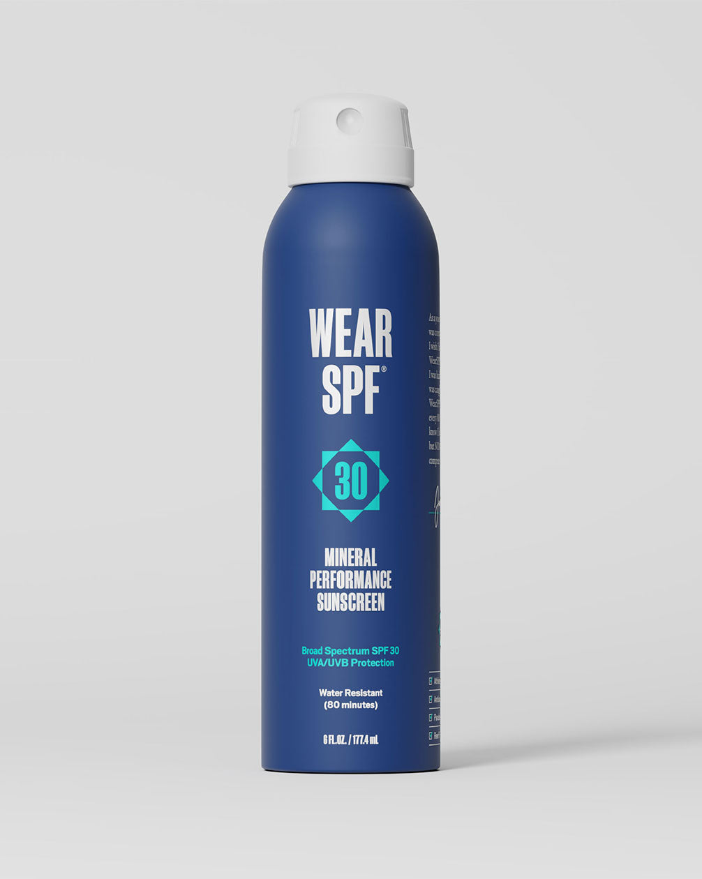 MINERAL PERFORMANCE SUNSCREEN SPRAY from Wear SPF