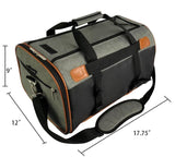 Mr. Peanut's Rhodium Series Mini Size Soft Sided Pet Carrier - Note Sizing in Description from Mr. Peanut's Pet Carriers