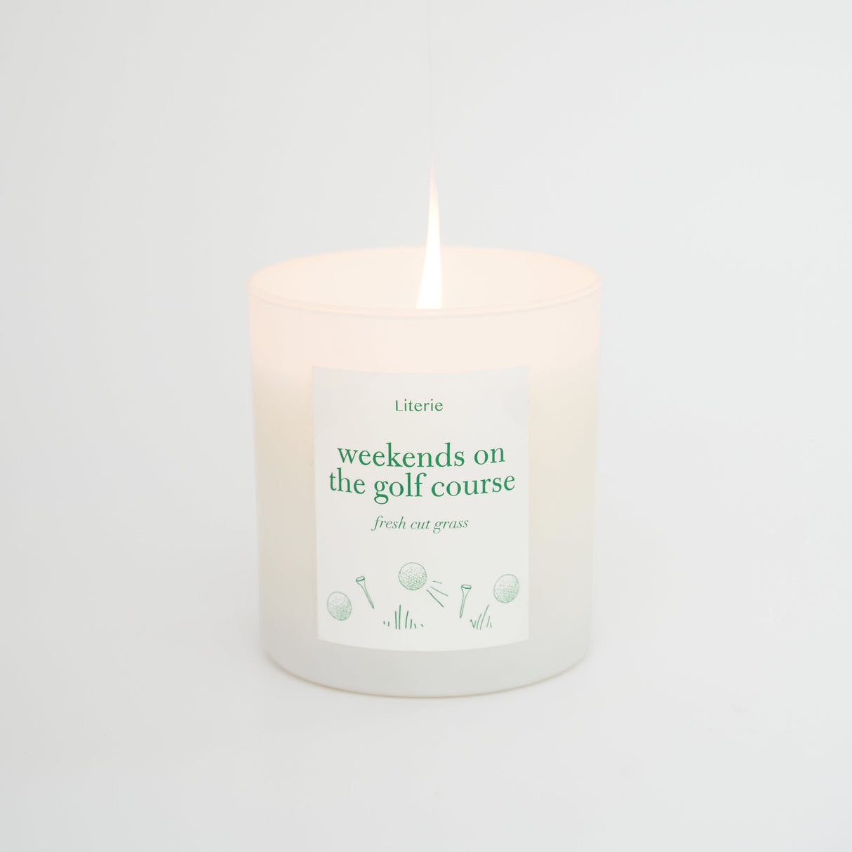 Weekends on the Golf Course From Literie Candles
