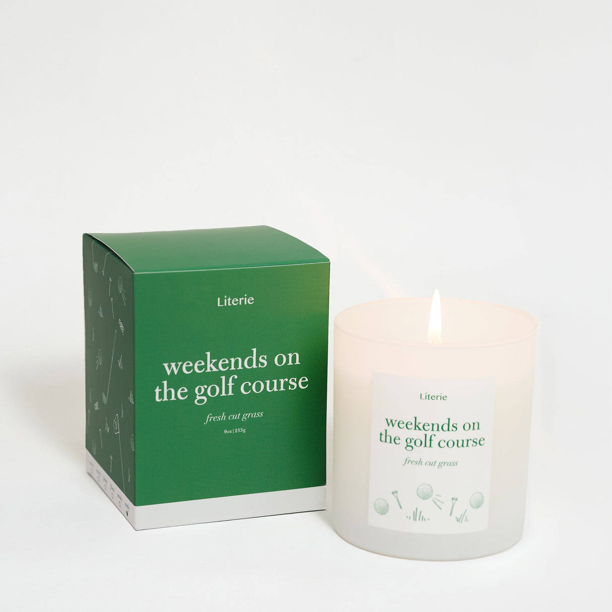 Weekends on the Golf Course From Literie Candles