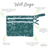 Pine Forest - Waterproof Wet Bag (For mealtime, on-the-go, and more!) from BapronBaby