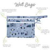 Be Brave - Police Patrol - Waterproof Wet Bag (For mealtime, on-the-go, and more!) from BapronBaby