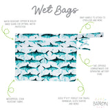 Shark Attack - Waterproof Wet Bag (For mealtime, on-the-go, and more!) from BapronBaby