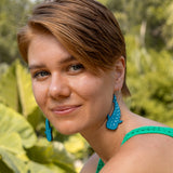 Whale Shark Hoops from LE CHIC MIAMI