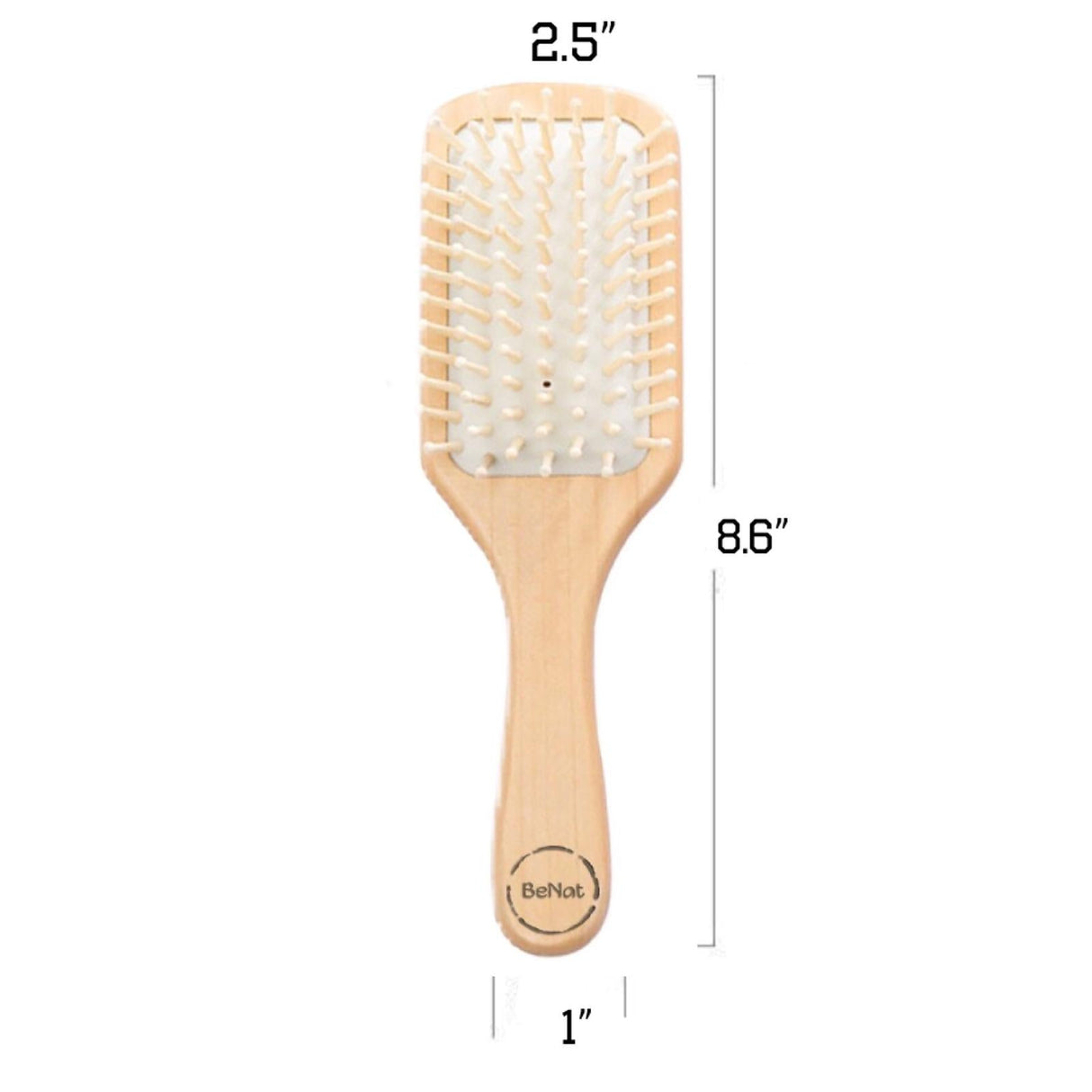 Wooden Detangling Hair Brush from BeNat