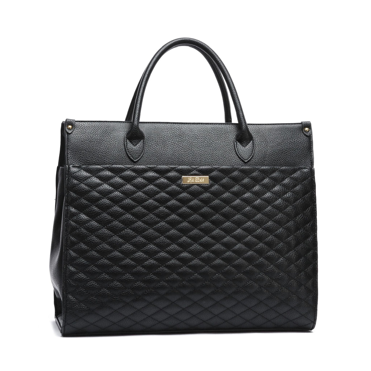 Monaco Tote Bag | Ebony Black From Luli Bebé