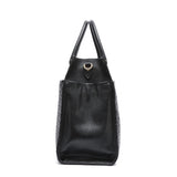 Monaco Tote Bag | Ebony Black From Luli Bebé