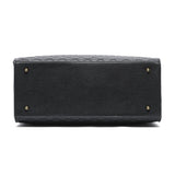 Monaco Tote Bag | Ebony Black From Luli Bebé