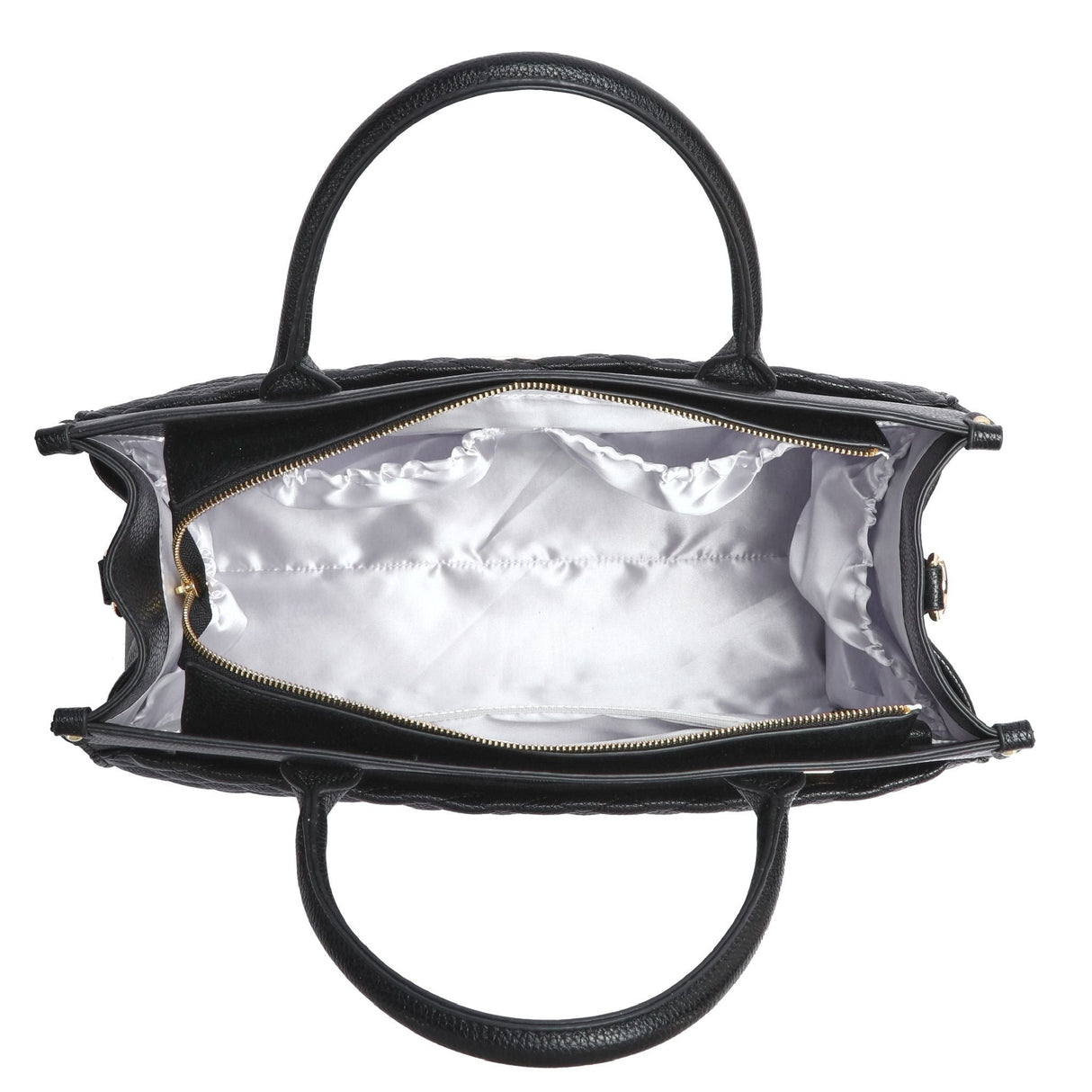 Monaco Tote Bag | Ebony Black From Luli Bebé