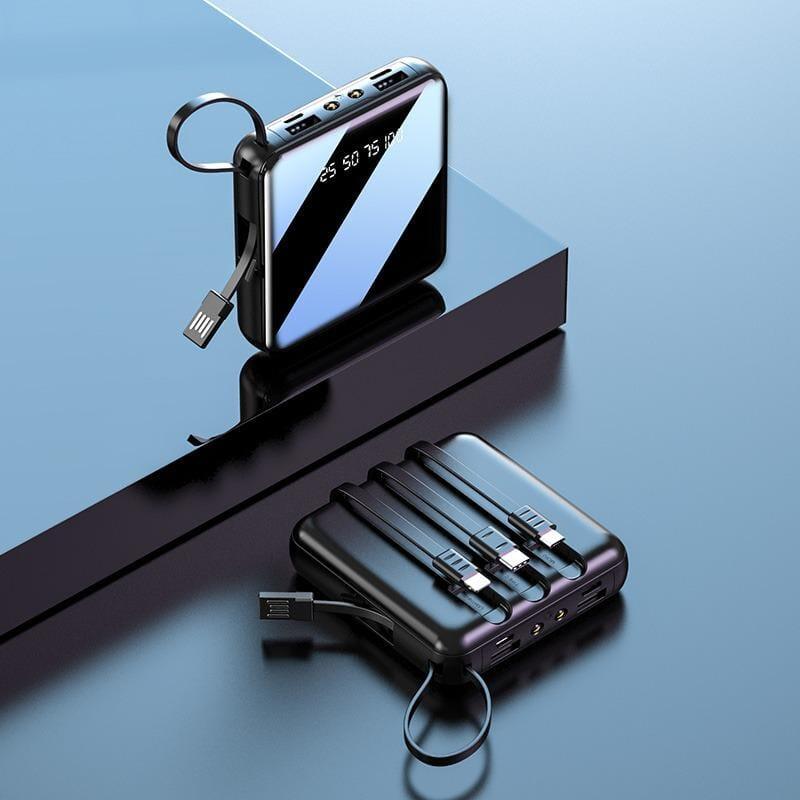 Portable Charger 3600 mAh 3in1 cables- Pack of 12 power banks from Mila Lifestyle Accessories