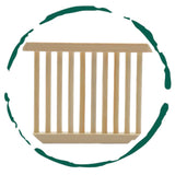 Bamboo Soap Bar Dish. Eco-Friendly from BeNat