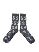 Gray and White $ Socks from Disco Toez