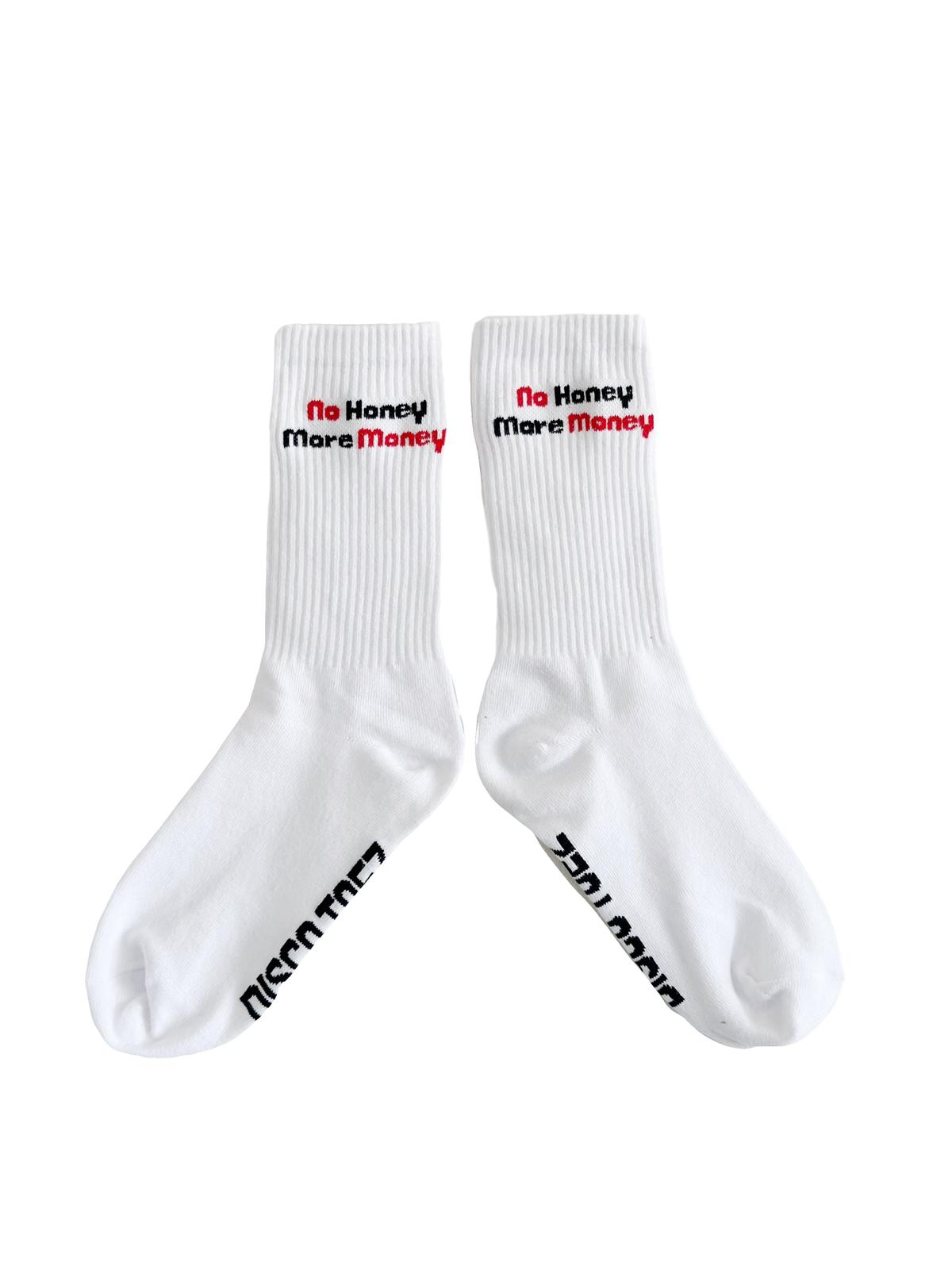 No honey more money sock socks from Disco Toez