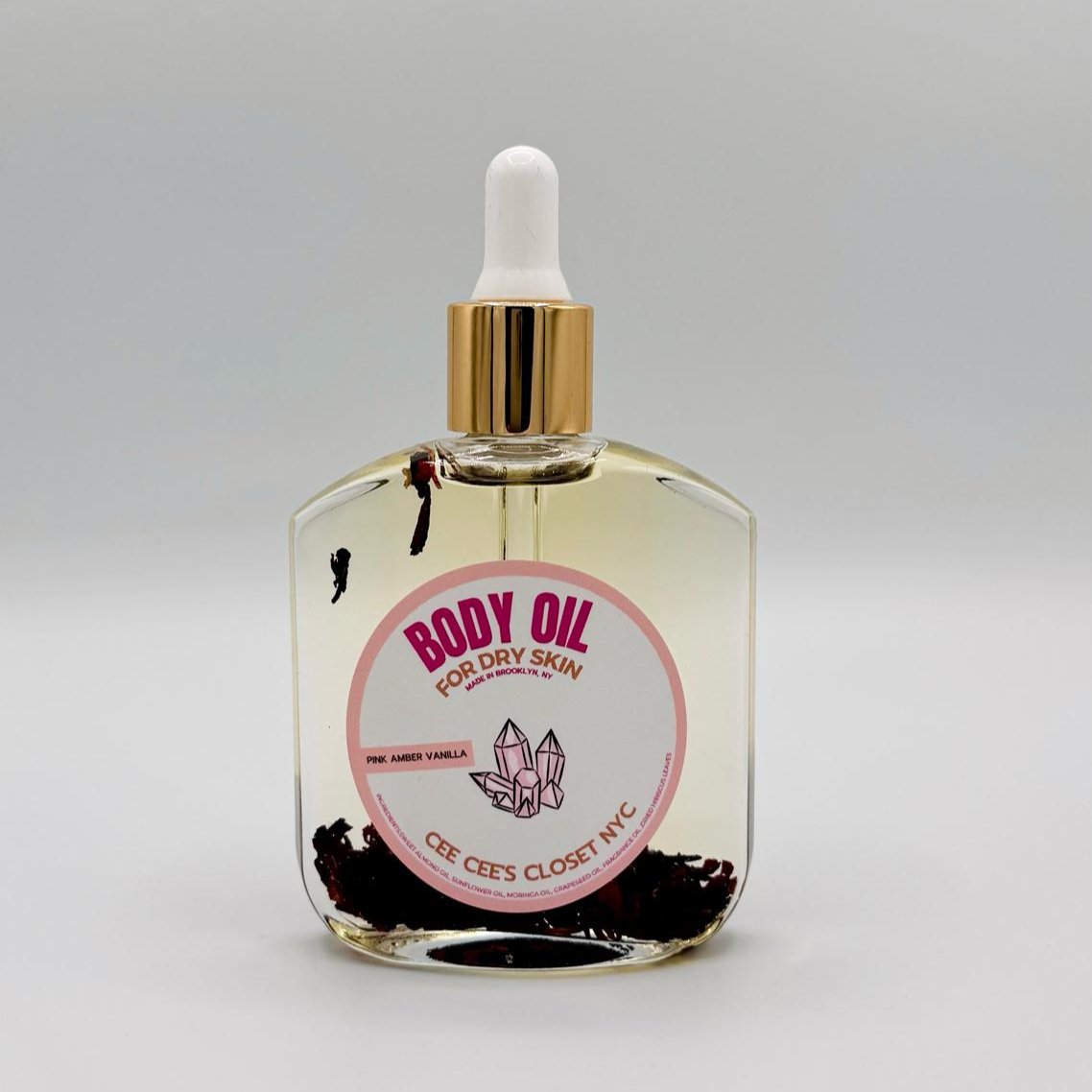 Scented Dry Body Oil from Cee Cee's Closet NYC