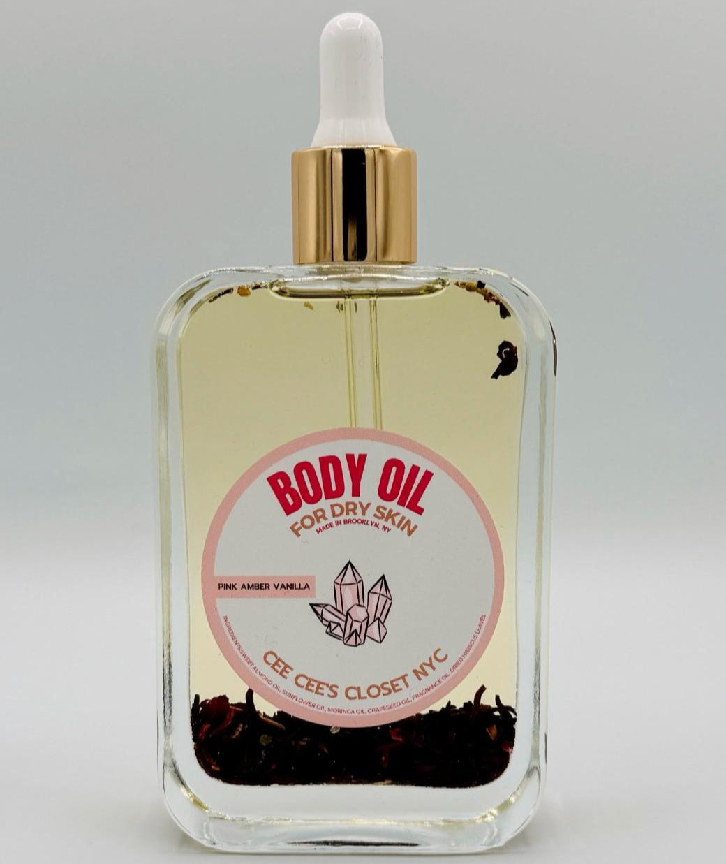Scented Dry Body Oil from Cee Cee's Closet NYC