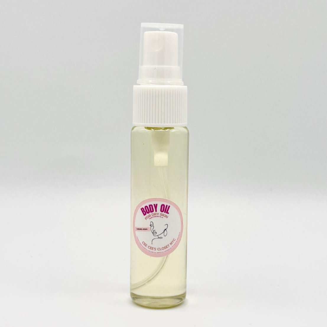 Caramel Kisses Scented Dry Body Oil from Cee Cee's Closet NYC