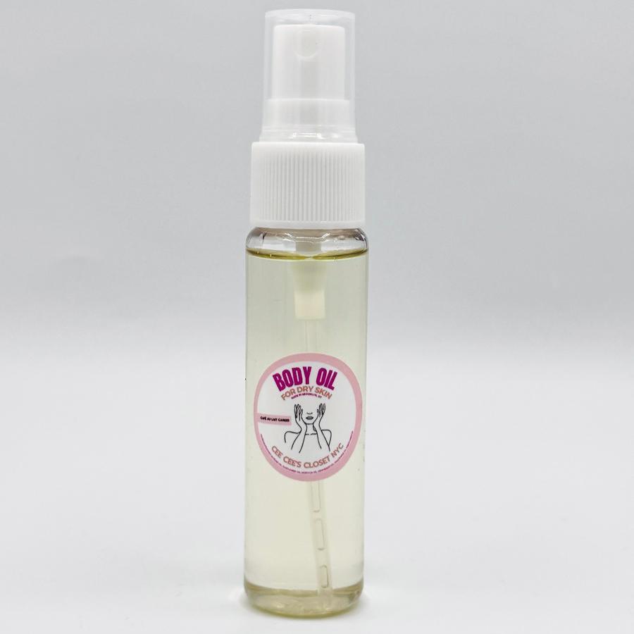 Café au Lait Caress Scented Dry Body Oil from Cee Cee's Closet NYC
