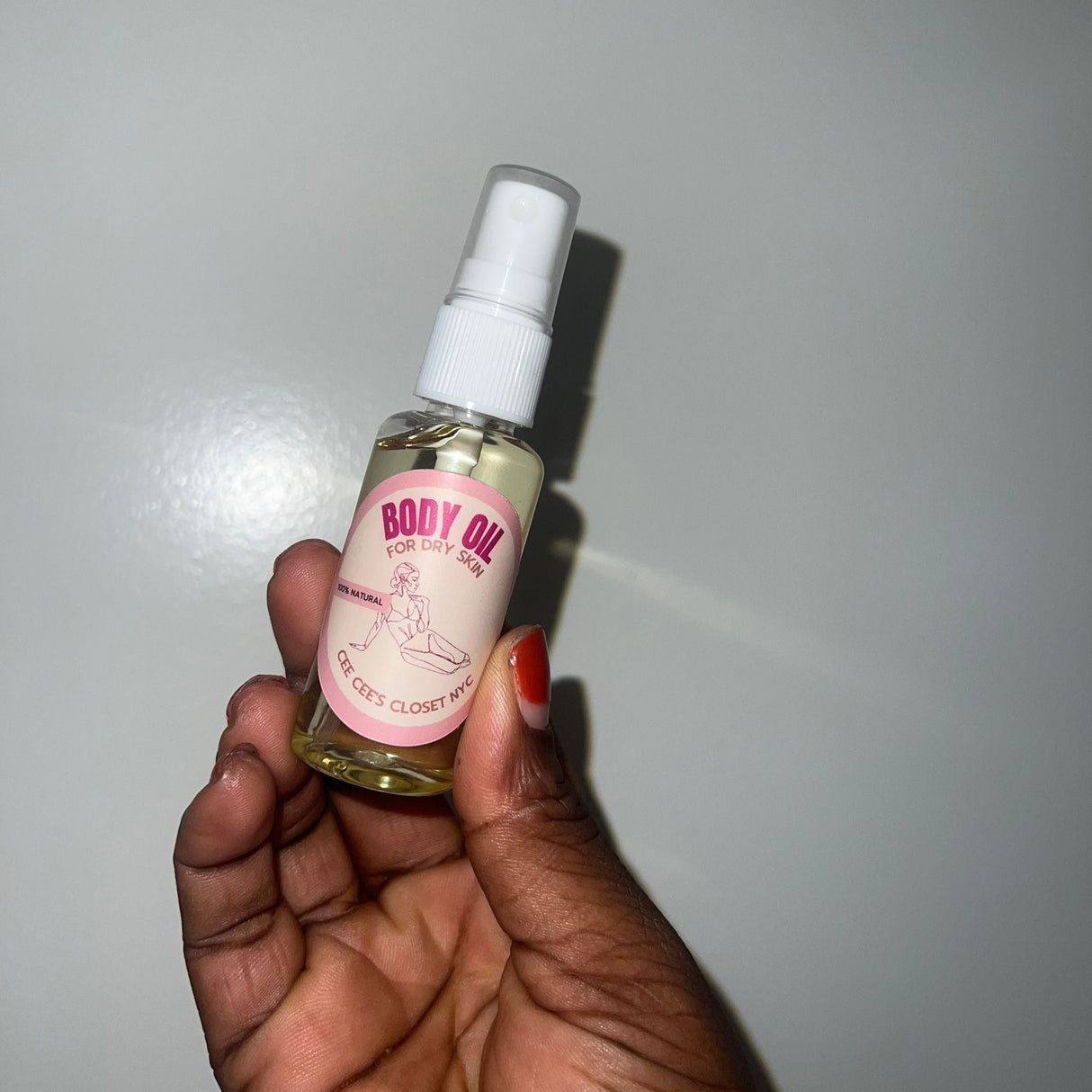 Unscented Dry Body Oil from Cee Cee's Closet NYC