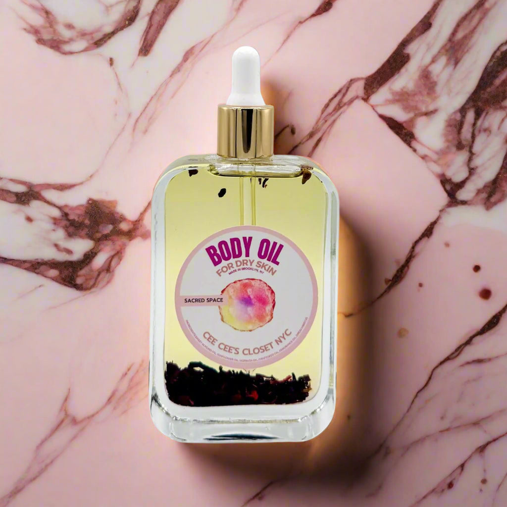 Sacred Space Scented Dry Body Oil from Cee Cee's Closet NYC