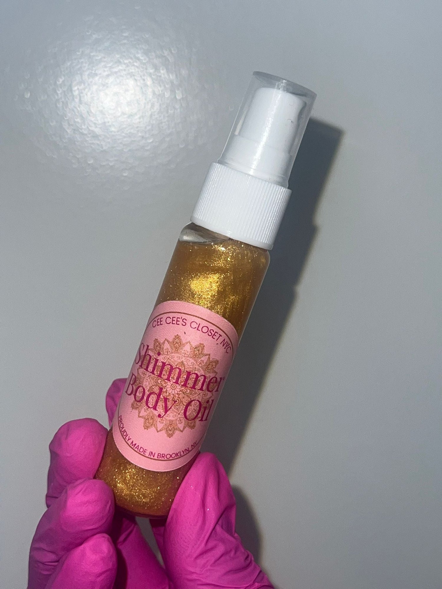 Shimmer Dry Body Oil from Cee Cee's Closet NYC