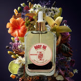 Queen of Hearts Scented Dry Body Oil from Cee Cee's Closet NYC