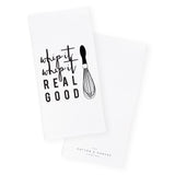Whip It, Whip It Real Good Kitchen Tea Towel
