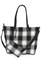 Buffalo Weekend Tote Bag with Pouch  from Madeline Love