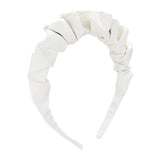 Beautiful Pleated Solid Headband from Madeline Love