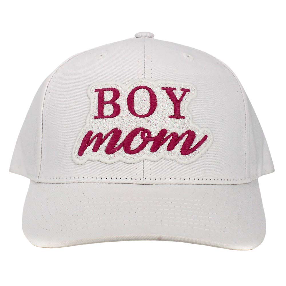 Boy Mom Message Baseball Cap from Madeline Love