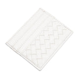Faux Leather Basket Weave Card Holder Wallet  from Madeline Love