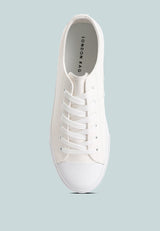 Lace Up Basic Sneakers from London Rag International