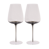 Smoke Stem White Wine Glasses from Hotel Collection