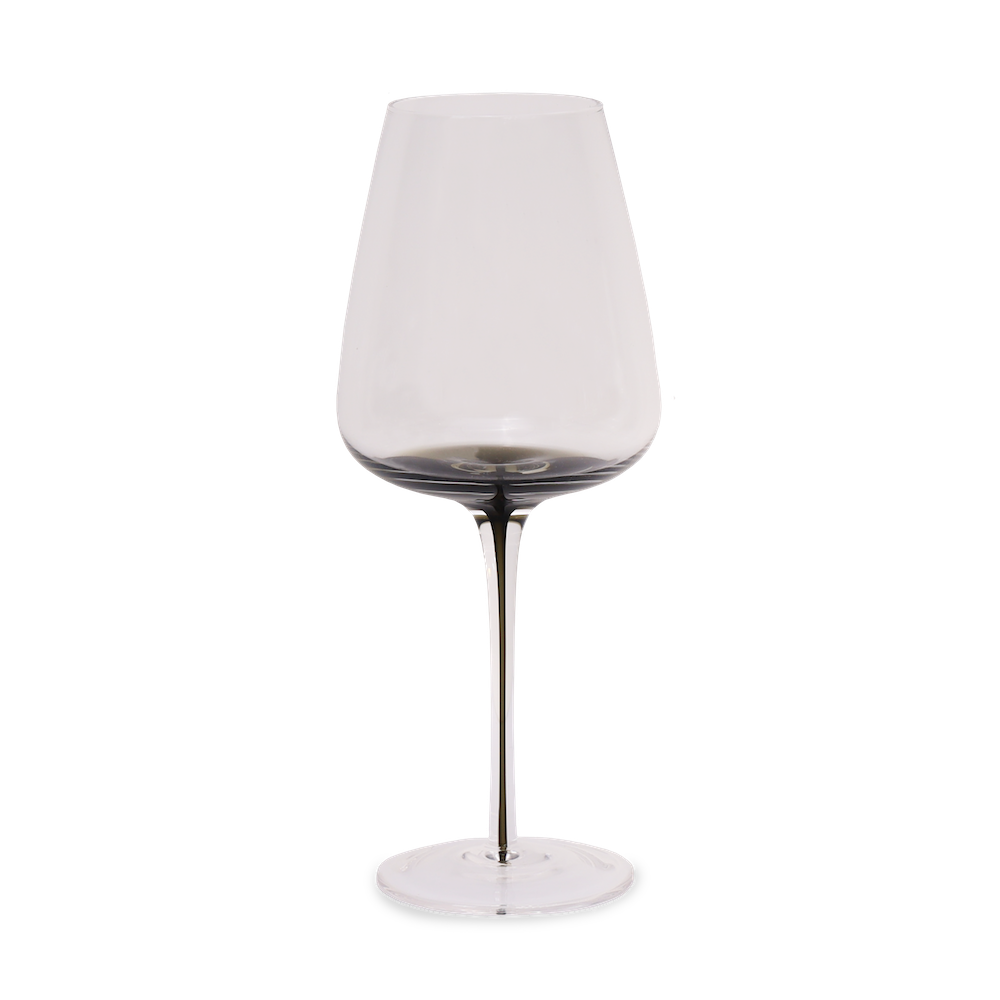 Smoke Stem White Wine Glasses from Hotel Collection