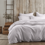 Tache Easy Care Cloud White Duvet Cover Bedding Set (505-CW-DS) from Tache Home Fashion