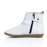 Men's White Boots from Atlantis Handmade Shoes