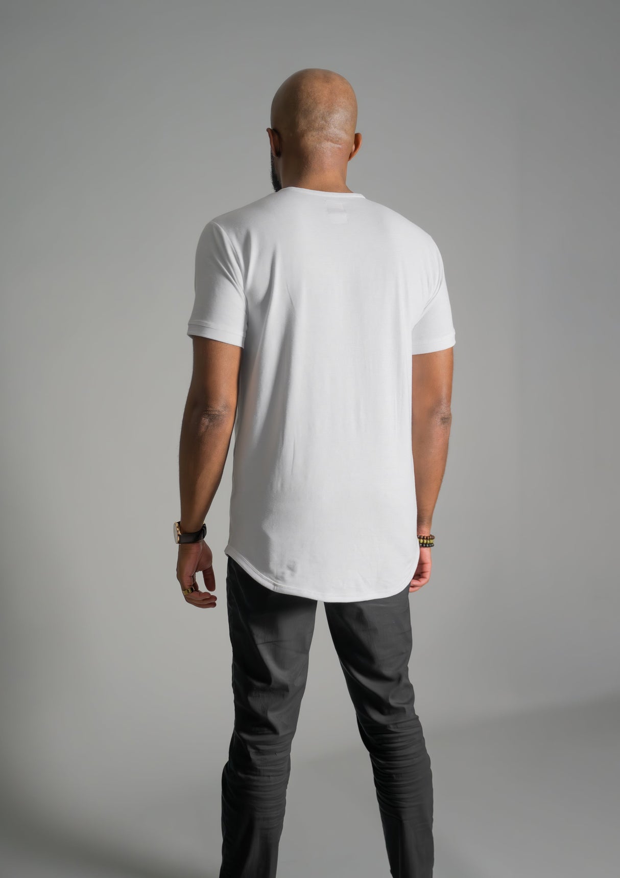 Henley Curved Hem from Ten/10 Apparel