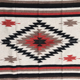 Tan Mexican Diamond Yoga Blanket from West Path