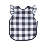 White Buffalo Plaid Flutter Bapron from BapronBaby