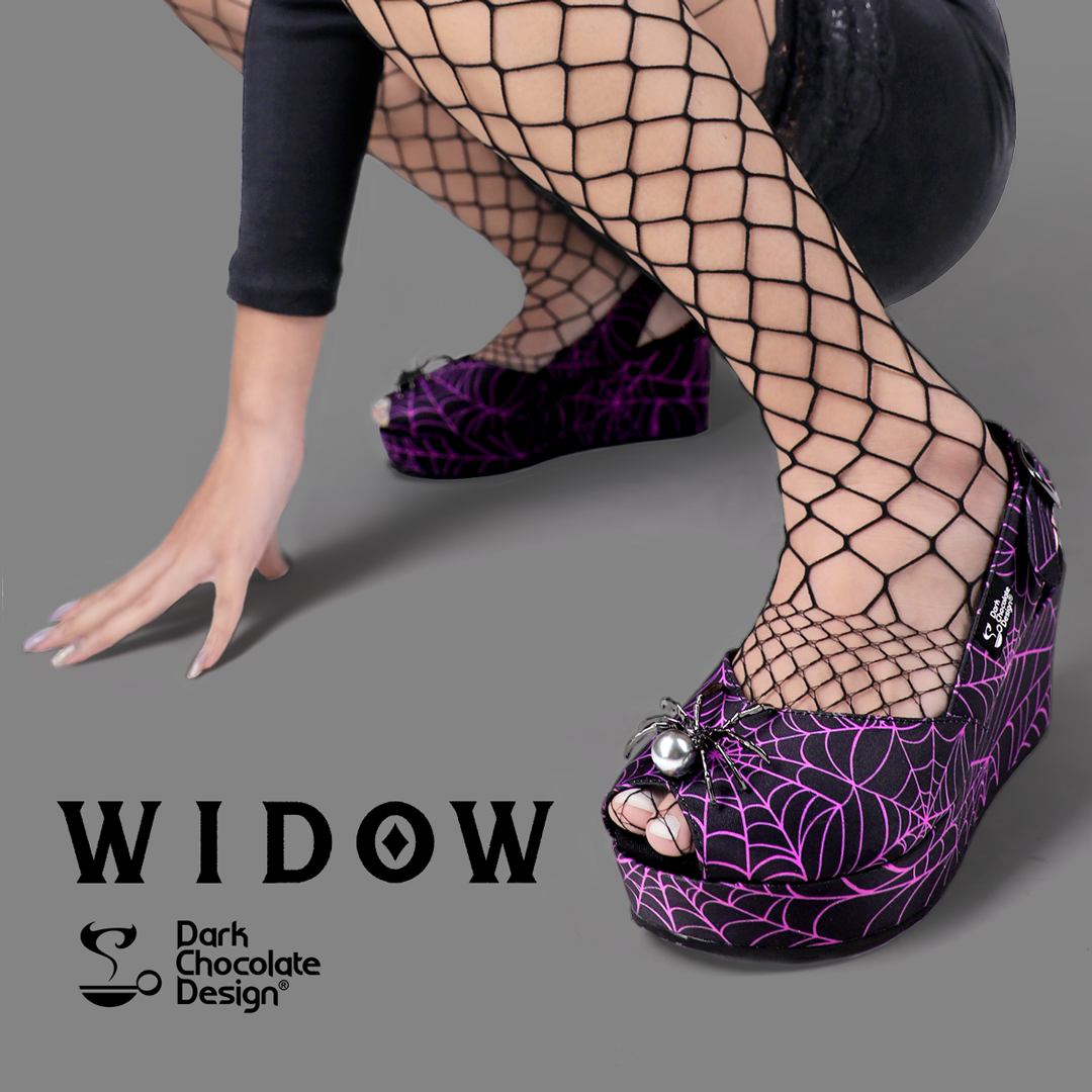 Chocolaticas® Widow Women's Sandal From Hot Chocolate Design