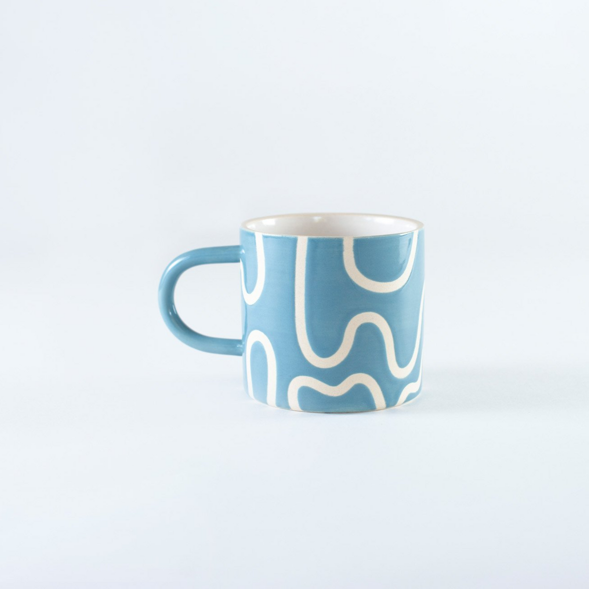 Wiggle Ceramic Coffee Mug From Abroad Modern