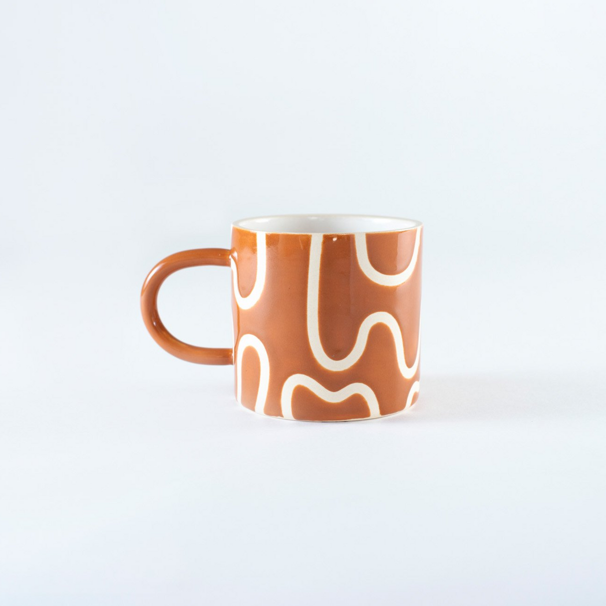 Wiggle Ceramic Coffee Mug From Abroad Modern