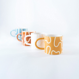 Wiggle Ceramic Coffee Mug From Abroad Modern