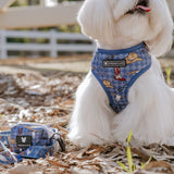 Frenchie Poo Bag Holder - Wild West- Blue from Frenchie Bulldog