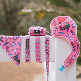 Frenchie Poo Bag Holder - Wild West- Pink from Frenchie Bulldog