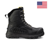 Wildwood 8” Waterproof Composite Toe Black Boot - Made in USA from Chinook® Footwear