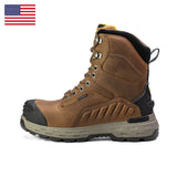 Wildwood 8” Waterproof Composite Toe Brown Boot - Made in USA from Chinook® Footwear