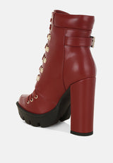 Willow Combat Boot from London Rag International